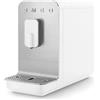 Smeg, Macchina da Caffè Espresso Automatica BCC01WHMEU, Macinacaffè Integrato, Sistema Thermoblock, Serbatoio Acqua da 1,4 L, Cassetto Raccogligocce Rimovibile, Dimensioni Compatte, 1350W, Bianco