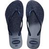 Havaianas - Slim Gloss, Infradito Eleganti, Resistenti e Versatili con un Tocco di Brillantezza, Suola Antiscivolo, Donna