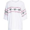 CHIARA FERRAGNI - Oversized t-shirt
