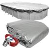 Robelle Copertura per piscina invernale Dura-Guard Silver, 5,5 x 10,1 m, 551833-4-ROB