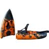 Big Mama Kayak Kayak divisibile a pedali con pinne BIG MAMA START S300 monoposto componibile + motore BIXPY K1 Outboard Kit con batteria PP-378 Wh v4 + Adattatore Low Profile Thruhull Pedal Drive