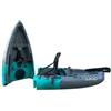 Big Mama Kayak Kayak divisibile a pedali con pinne BIG MAMA START S300 monoposto componibile + motore BIXPY K1 Outboard Kit con batteria PP-378 Wh v4 + Adattatore Low Profile Thruhull Pedal Drive