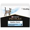 PURINA PRO PLAN Hydra Care per Gatti gusto Pollo con problemi di idratazione, 6 Confezioni da 10x75g