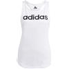 adidas Essentials Loose Logo Tank Top, Canotta Donna, White/Black, XS