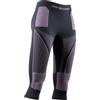 X-BIONIC Energy Accumulator 4.0 3/4 Strato Base Pantaloni Funzionali, Donna, Charcoal/Magnolia, M