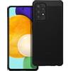 BREEZY CUSTODIA BACK COVER SHELL RIGIDA ANTISCIVOLO TRAFORATA PER SAMSUNG GALAXY A52 4G 5G A52S BLACK