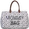 CHILDHOME Mommy Bag - Borsa Viaggio Con Fasciatorio - Leopardata