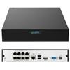 Uniarch NVR 8 canali PoE, fino a 6 MP, uscita audio - Uniarch