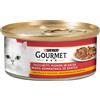 Gourmet 24 x 195 g umido gatto - Tocchetti Mignon in Salsa Pollo & Tacchino