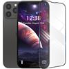 YOUULAR [3 pellicole protettive per Samsung Galaxy A15 4G/5G in vetro temperato, durezza 9H, trasparenza, infrangibile, senza bolle, impronte digitali, bordo nero
