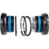 M-WAVE BB Set Carousel BB BSA Ex Us, for Road/MTB, Sram Compatible, Transparent/Black, for 68-73 Mm BB Shell, for 24 Mm Axle, Box