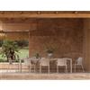 Nardi Set tavolo Tevere 210 Extensible con 6 Tiberina Armchair