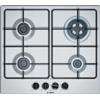 Bosch Piano Cottura 4 Fuochi a gas da Incasso (1 Bruciatore Wok) Larghezza 60 cm colore Inox - PGH6B5B80 Serie 4