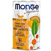MONGE SUPREME GATTINO KITTEN TONNO, SPINACI E BABY CARROTS 80 G Bustina