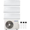 Samsung CLIMATIZZATORE SAMSUNG CEBU S2 TRIALSPLIT 7000+7000+7000+AJ052TXJ2KG INVERTER R-32 WI-FI
