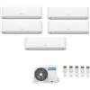 Hisense CONDIZIONATORE HISENSE PENTA SPLIT HI-COMFORT 7000+7000+12000+12000+12000 BTU WIFI INVERTER 5AMW105U4RQC A++