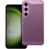 BREEZY CUSTODIA BACK COVER SHELL RIGIDA ANTISCIVOLO TRAFORATA PER SAMSUNG GALAXY S23 PURPLE