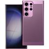 BREEZY CUSTODIA BACK COVER SHELL RIGIDA ANTISCIVOLO TRAFORATA PER SAMSUNG GALAXY S23 ULTRA PURPLE