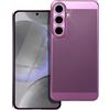 BREEZY CUSTODIA BACK COVER SHELL RIGIDA ANTISCIVOLO TRAFORATA PER SAMSUNG GALAXY S24 PLUS PURPLE