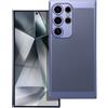 BREEZY CUSTODIA BACK COVER SHELL RIGIDA ANTISCIVOLO TRAFORATA PER SAMSUNG GALAXY S24 ULTRA BLU