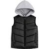 SEAUR Gilet Piumino Bambini Ragazze Giubbotti Autunno Inverno Caldo Smanicati Senza Maniche 10-11anni