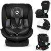 Lionelo Bastiaan i-Size Seggiolino Auto Evolutivo 4-in-1 per bambini 0-12 Anni (40-150 cm) ISOFIX e l'ultima Norma R129 Opzione Rivolto All'indietro, 21 Regolazioni, Girevole 360° Protezione Laterale