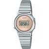 Casio Orologio Digitale al Quarzo Donna con Cinturino in Acciaio Inossidabile LA700WE-4AEF