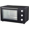 Melchioni Forno elettrico ventilato 47 lT con girarrosto con doppio vetro di sicurezza e pareti esterne termoisolate