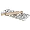 IMPERIA Raviolamp Classic stampo alluminio 36 ravioli + mattarello girevole