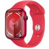 Apple Watch Series 9 GPS 45mm cassa in Alluminio Rosso - Rosso Sport Band - M/L - MRXK3QL/A