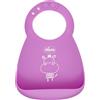 Chicco - Bavaglino silicone rosa - Accessorio per l'infanzia