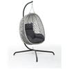 SalMar Poltrona Sospesa con Cuscini Amaca Rattan Grey M0789-38 di Salmar
