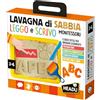 Headu Lavagna Di Sabbia Leggo E Scrivo Montessori Il Gioco Tattile Per Imparare Veramente It22403 Gioco Educativo Per Bambini 3-6 Anni Made In Italy