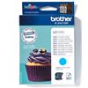 Brother lc123c cartuccia d'inchiostro 1 pz originale ciano