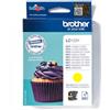 Brother lc123y cartuccia d'inchiostro 1 pz originale giallo