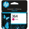 Hp cartuccia originale inchiostro magenta 364