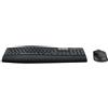 Logitech 920-008221 tastiera mouse incluso universale rf senza fili + bluetooth qwertz tedesco nero