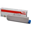 Oki 46508709 cartuccia toner 1 pz originale giallo