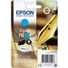 Epson pen and crossword cartuccia penna e cruciverba ciano inchiostri durabrite ultra 16xl