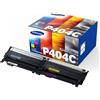 Samsung clt-p404c cartuccia toner originale nero, ciano, magenta, giallo