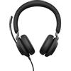 Jabra 24189-999-999 cuffia e auricolare cablato a padiglione musica e chiamate usb tipo a nero