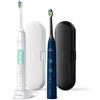 Philips toothbrush hx6851 34 sonicare protectiveclean 5100 2nd handle black schwarz and white (hx6851/34)