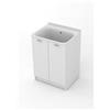 Colavene - LARGE lavatoio in ceramica con foro - 60*50 : Finitura Large Colavene - Piombo fenix