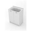 Colavene - LARGE Lavatoio in ceramica con foro 75*50 : Finitura Large Colavene - Piombo fenix