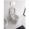SCARABEO CERAMICHE - MOON vaso wc a terra filo parete clean flush 54,5x36 + coprivaso rallentato soft close - 5522/CL + 5530/B