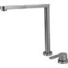 VEMA RUBINETTERIE - REKA miscelatore cucina con canna piatta a scomparsa acciaio inox - V20023 : Finitura - acciaio inox