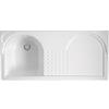 Colavene - Vasca Lavapanni in ABS per Domestica con vasca a sinistra 106x50 : Accessori lavapanni - Tavola di lavaggio in legno pino massello 36x35,5