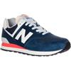 NEW BALANCE 574, Sneaker Uomo, Blu, 44 EU