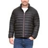Tommy Hilfiger Giacca Trapuntata compatta Ultra Loft Cappotto Alternativo in Piumino, Nero con Stemma, L Alto Uomo