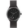 BREIL - Orologio Unisex Collezione SPIN OFF EW0535 - Orologio da Polso Solo Tempo con Quadrante Analogico Nero - Movimento PE902 SUNON - Orologio al Quarzo - Bracciale in Acciaio Nero
